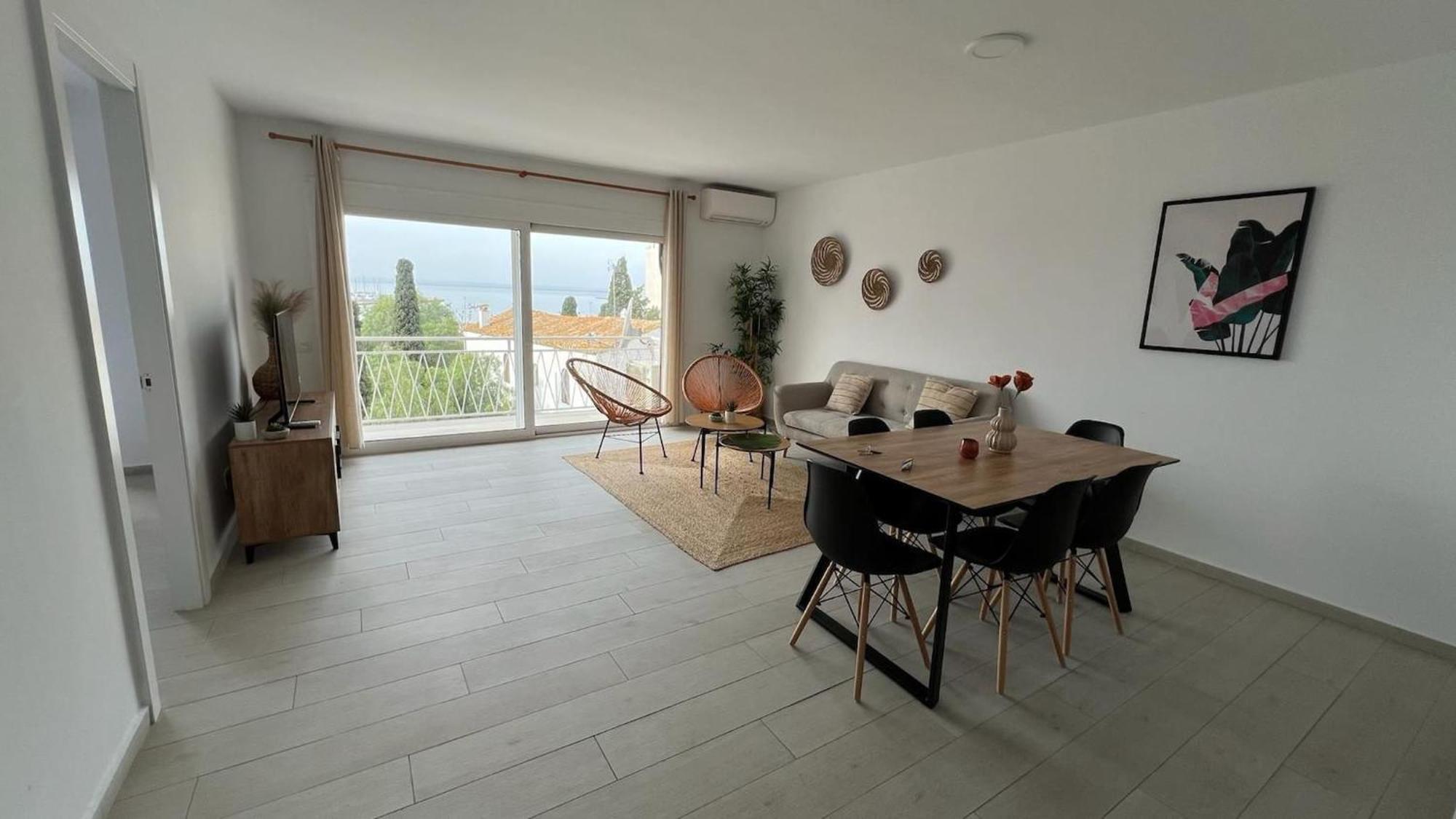 Apartamento Frente Al Mar Rosas Exterior foto