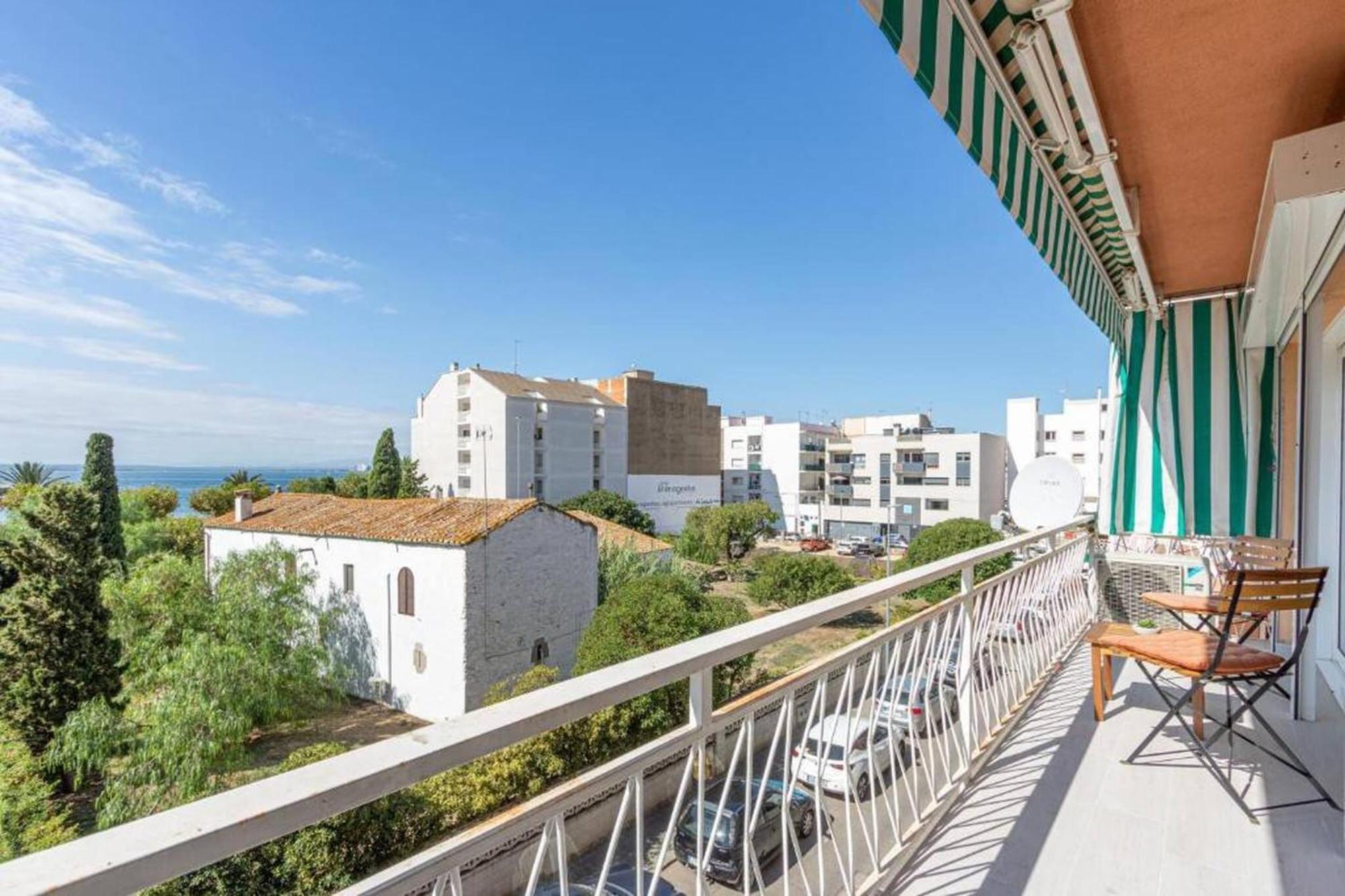 Apartamento Frente Al Mar Rosas Exterior foto